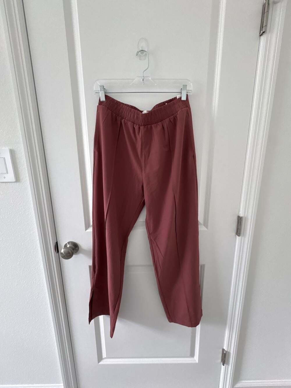 Abercrombie & Fitch Women's Pull-On Wide Leg Pants with Front Seam Detail